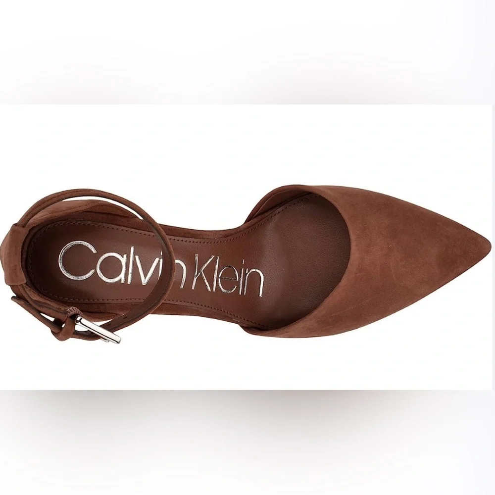 Calvin Klein Hilda Suede Stiletto 7.5 - Picture 11 of 16